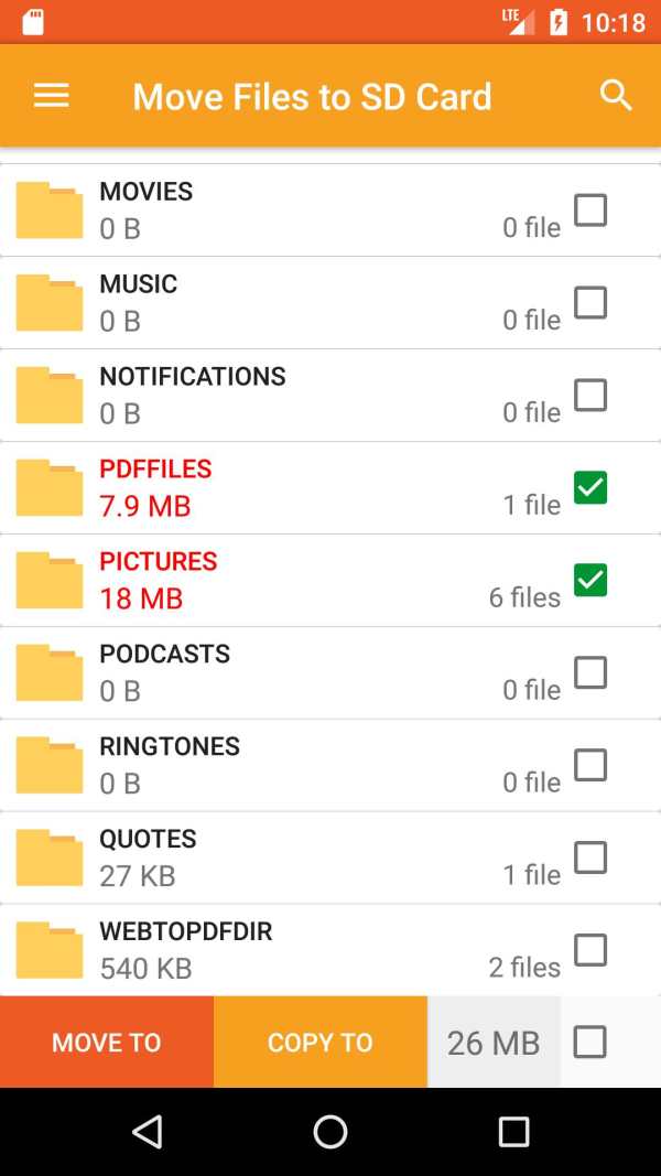 Files to SD Card: Transfer Files to SD Card screenshot 2