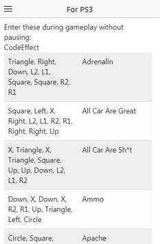 New Cheats for GTA San Andreas screenshot 4