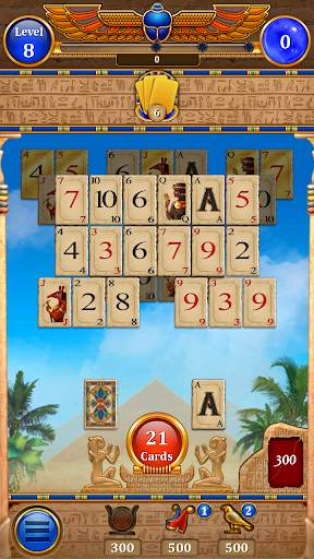 Card of the Pharaoh - Free Solitaire Card Game screenshot 2