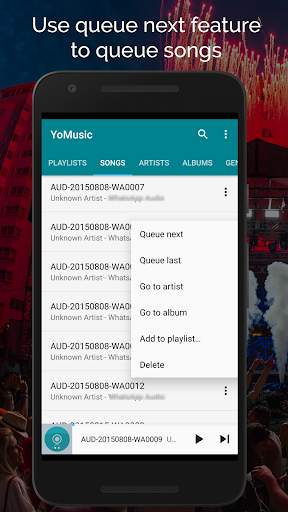 Yo Music Player скриншот 7