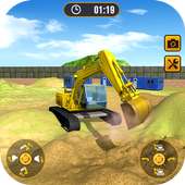 Excavator Dig Games - Heavy Excavator Driving logo