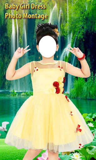 Baby Girl Dress Photo Suit : Photo Editor screenshot 3