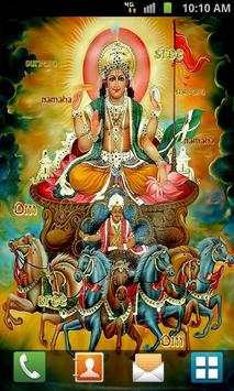 God Surya Live Wallpaper screenshot 7