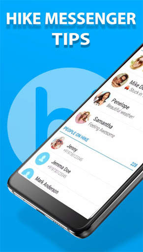 Hike Messenger Group Sticker Chat Tips screenshot 1