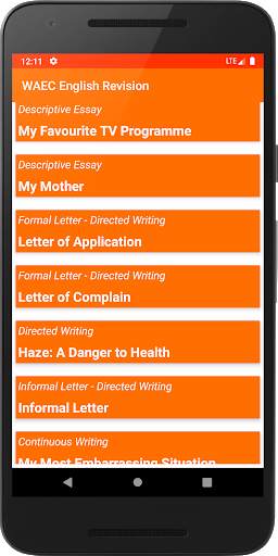 English Revision screenshot 4