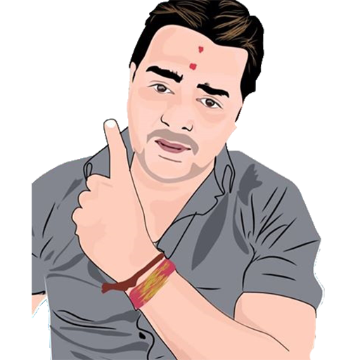 Hindustani Bhau (Bahu) Stickers WAStickerApps أيقونة