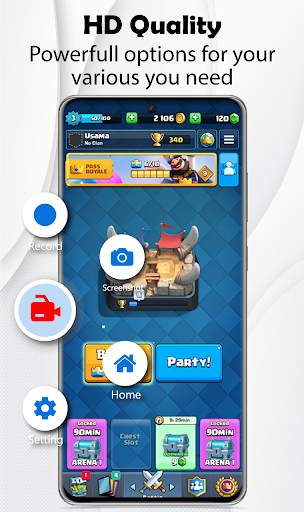 Super Screen Recorder - Video XRecorder screenshot 3