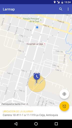 Larmap - Alarma de ubicación screenshot 2