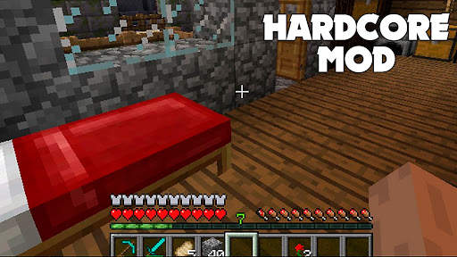 Hardcore Mod for Minecraft PE screenshot 4