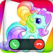 Fake' Call MyLittle Pony on 9Apps
