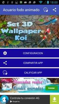 🐠 Koi aquarium 3D live wallpaper screenshot 1