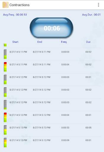 My Contractions Tracker screenshot 7