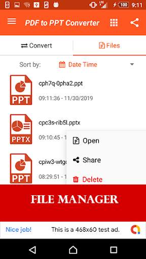 Pdf to Ppt Converter screenshot 4