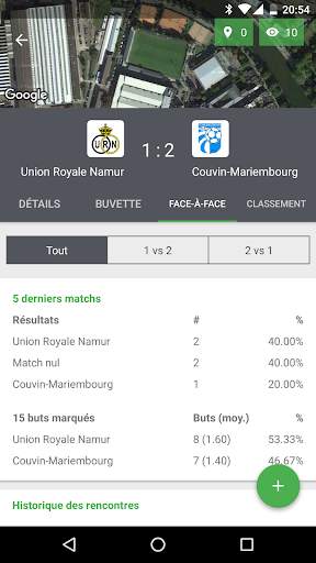 Résultats foot live Belgique screenshot 6
