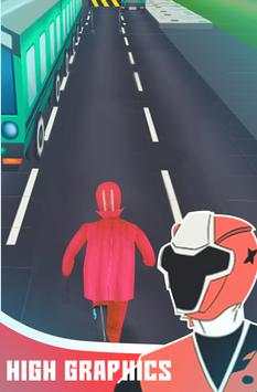 Subway Ninja Rangers Runner screenshot 4