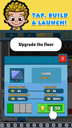 Factory Tycoon:Cash Manager Empire Simulator screenshot 1