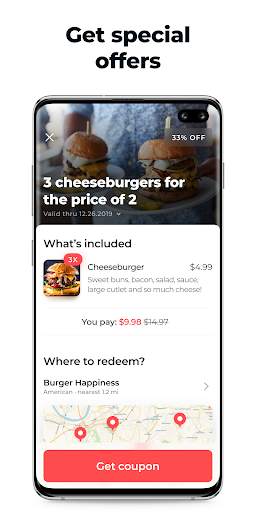Eatrel — Get food offers, eat out and save money स्क्रीनशॉट 3