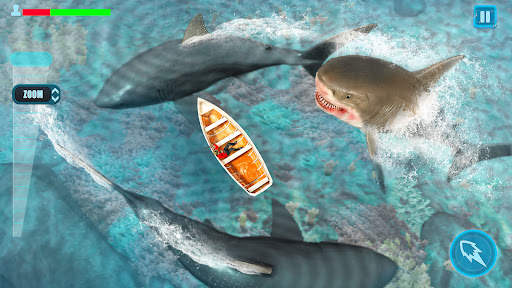 Survivor Sharks Game: Shooting Hunter Action Games screenshot 6