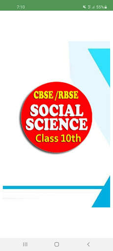 Social Science Class 10 Mobile App* screenshot 1