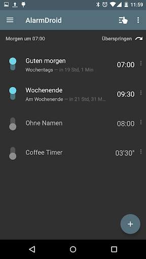 AlarmDroid (Wecker) screenshot 2