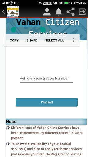 Karnataka RTO (ಸಾರಿಗೆ ಇಲಾಖೆ) screenshot 2