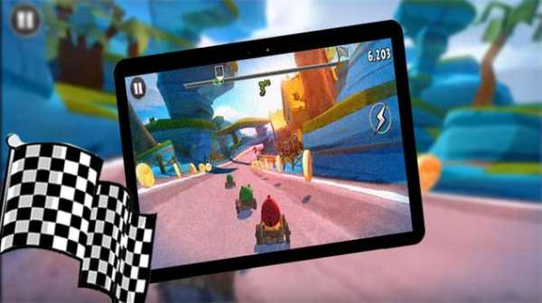 New Angry Birds Car Race screenshot 1