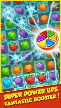 Foody Crush Mania Fruits Land screenshot 1