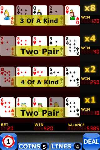 Upgrade Video Poker FREE screenshot 5