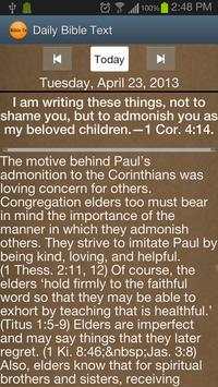 JW Daily Bible Text screenshot 4