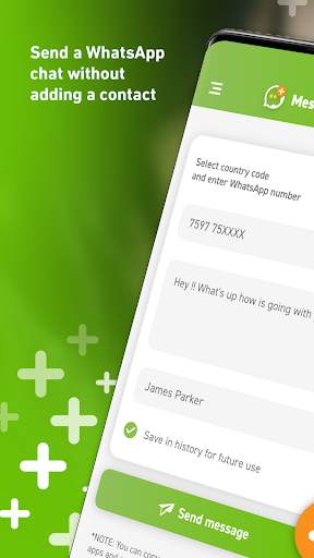 Message plus for Whatsapp screenshot 1