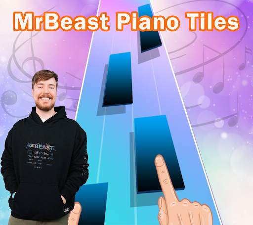 MrBeast piano Tiles Challenge screenshot 2