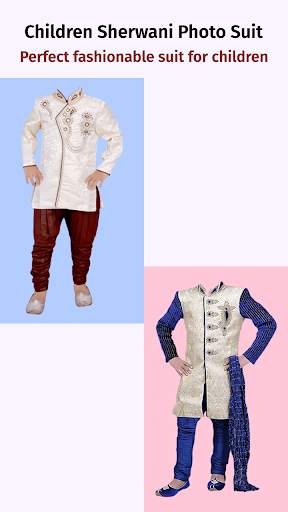 Children Shervani Photo Suit screenshot 5