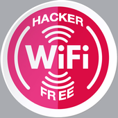 Hacker wifi password prank icon