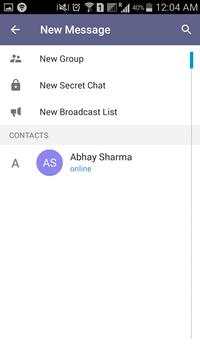 Telegram mini स्क्रीनशॉट 1