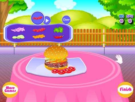 Pork burger cooking games screenshot 7