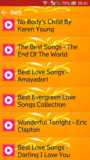 Love Songs Collection screenshot 3