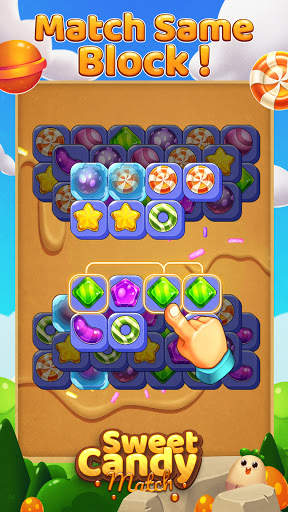 Sweet candy puzzle - Triple match games screenshot 4