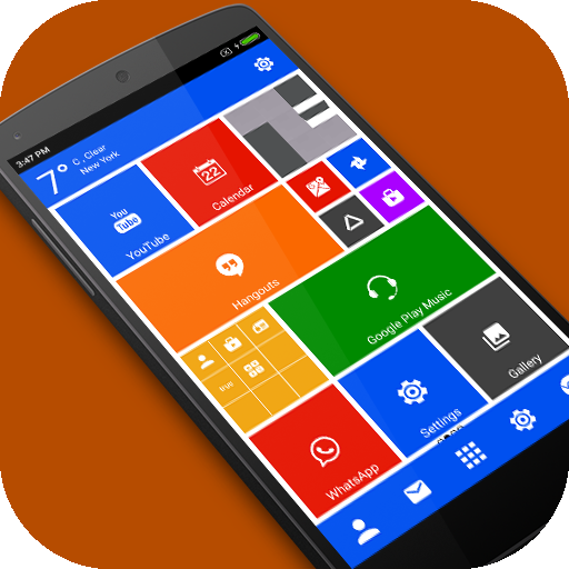 Win 10 metro launcher theme icon