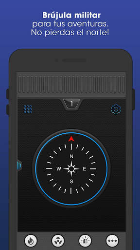 Linterna con Brujula y Sonidos screenshot 3