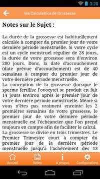Ma Calculatrice de Grossesse screenshot 6