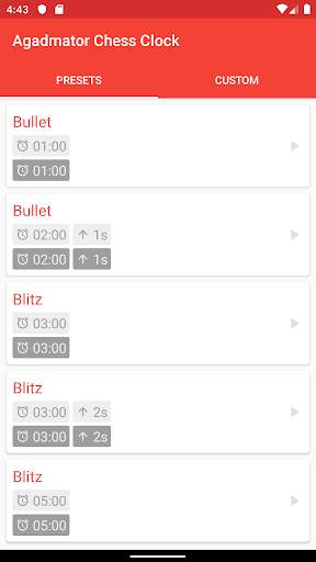 Agadmator Chess Clock screenshot 1