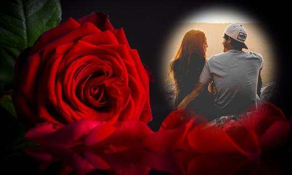 Red Rose Photo Frame скриншот 3