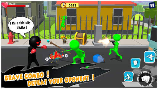 Anger Of Stickman : Zombie Shooting Game screenshot 3