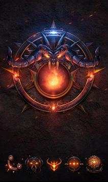 Darkon II GO Launcher Theme screenshot 2