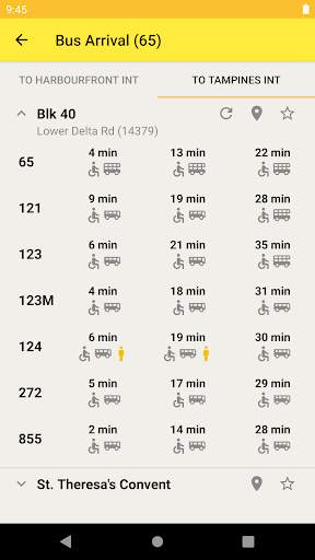 Singapore Bus - Bus Arrival screenshot 5