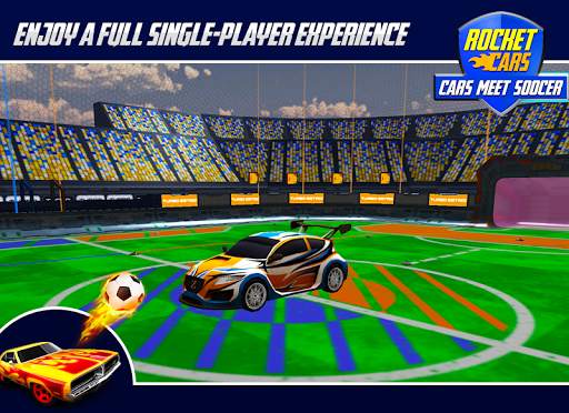 Rocket Car Soccer : Drive & Football screenshot 2