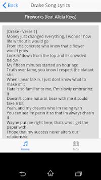 Drake Song Lyrics screenshot 6