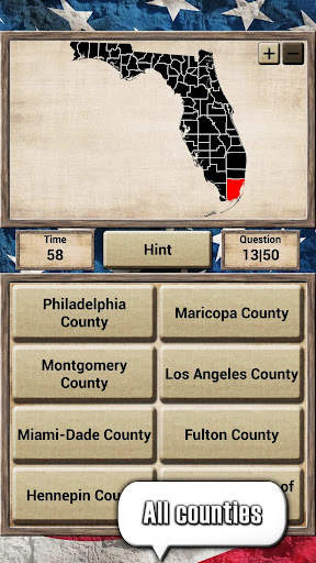 USA Geography - Quiz Game screenshot 5