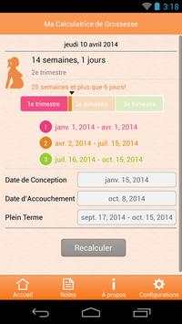 Ma Calculatrice de Grossesse screenshot 2