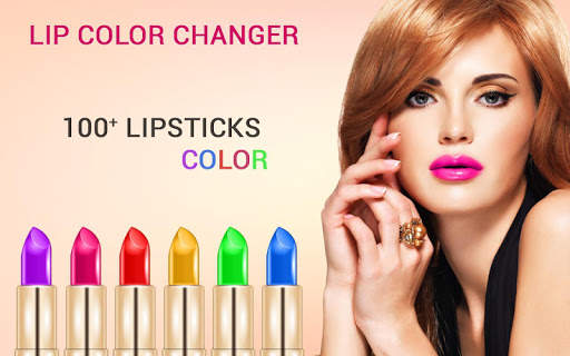 Lip Color Changer - lip makeup 1 تصوير الشاشة